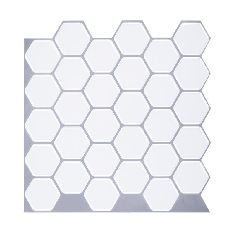 Avtoit | Hexagon Wall Tile Fat Resistant Steel and Kitchen Paper Wallpaper