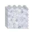 Avtoit | Hexagon Wall Tile Fat Resistant Steel and Kitchen Paper Wallpaper