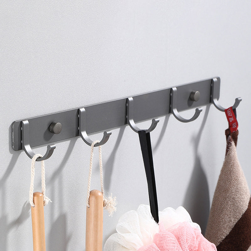 Avtoit | Modern Bathroom Fixture Set Towel Bar Gray Bathroom Shelf Bathroom Set