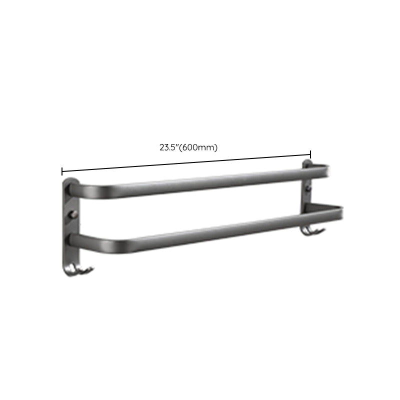 Avtoit | Modern Bathroom Fixture Set Towel Bar Gray Bathroom Shelf Bathroom Set
