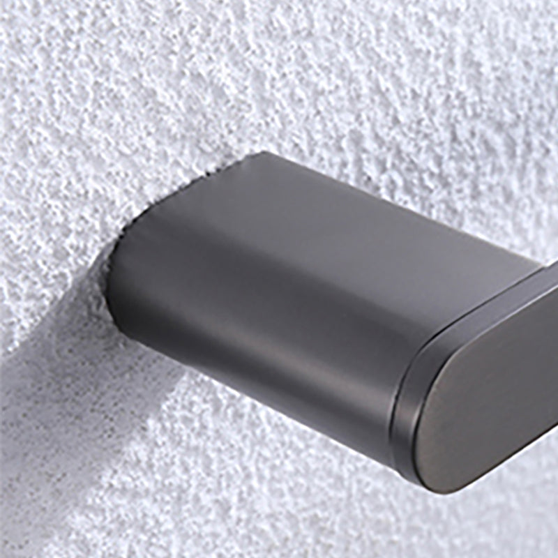 Avtoit | Dark gray modern bathroom accessory set stainless steel bathroom accessory set