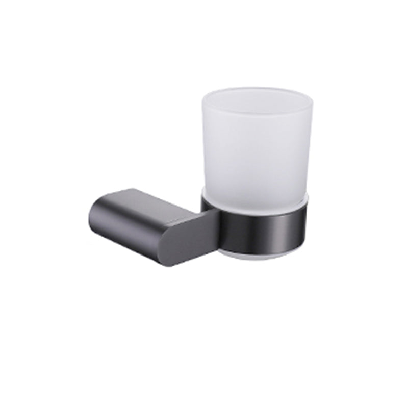 Avtoit | Dark gray modern bathroom accessory set stainless steel bathroom accessory set