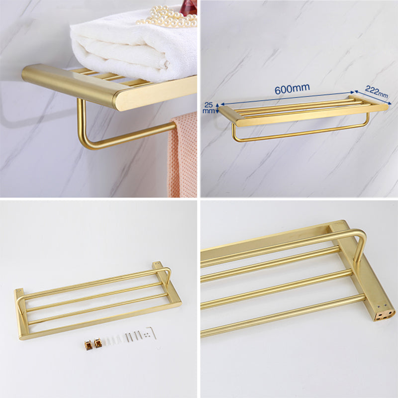 Avtoit | Modern Bathroom Hardware Set Gold Towel Bar Bath Hardware Set