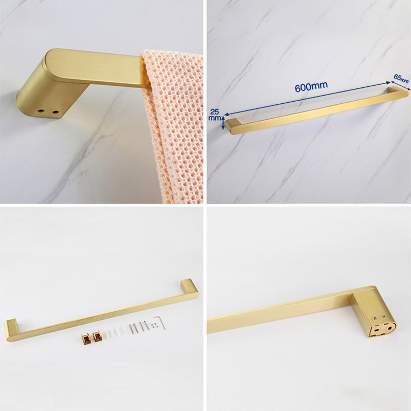 Avtoit | Modern Bathroom Hardware Set Gold Towel Bar Bath Hardware Set