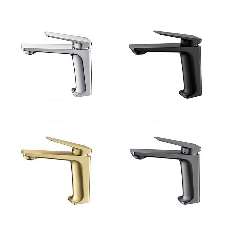 Avtoit | Glam Copper Vessel Faucet Lever Handles Low Arc Vessel Faucet for Bathroom