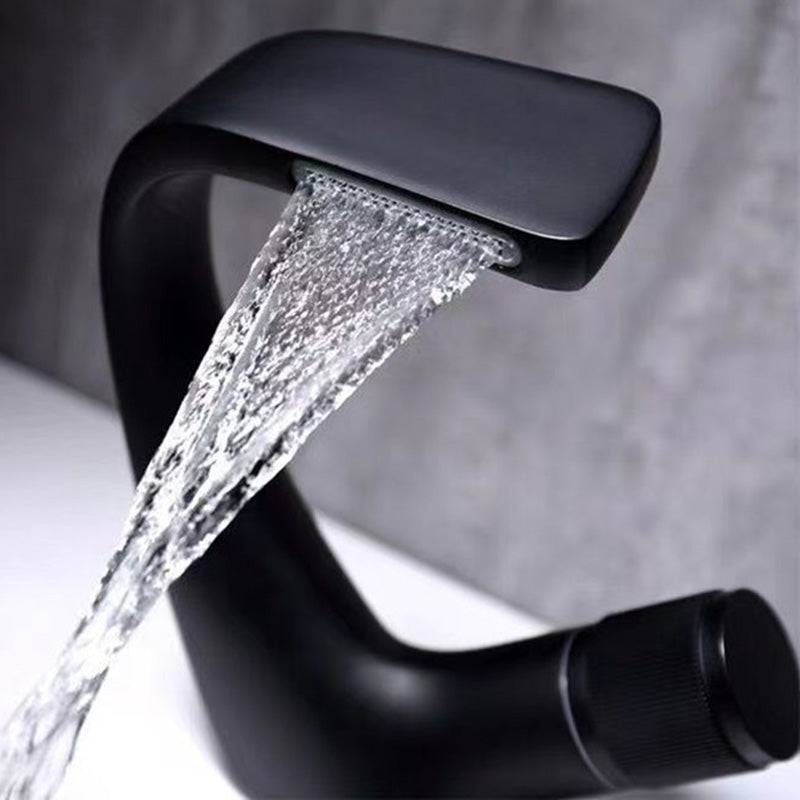 Avtoit | Modern Center Connection Faucets Single Lever Faucets with Waterfall Spout