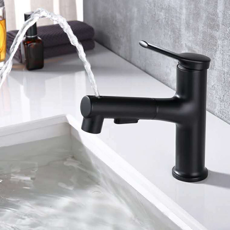 Avtoit | Contemporary Sink Faucet Plian Low Arc Center-Set Bathroom Faucet
