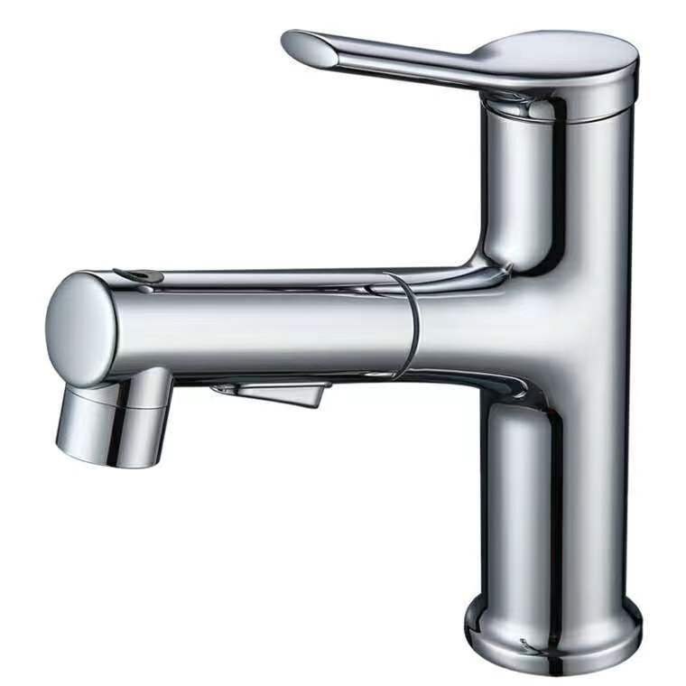 Avtoit | Contemporary Sink Faucet Plian Low Arc Center-Set Bathroom Faucet