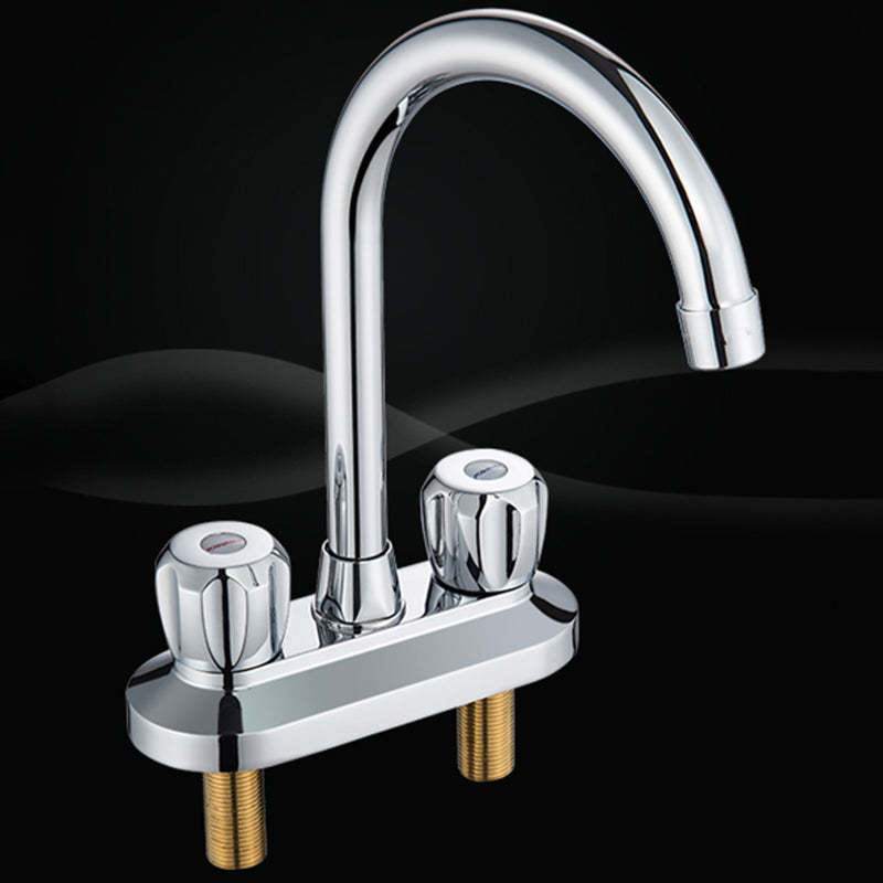 Avtoit | 2-Handle Modern Vessel Sink Faucet Three-Way Bathroom Faucet
