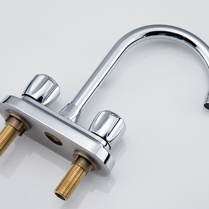 Avtoit | 2-Handle Modern Vessel Sink Faucet Three-Way Bathroom Faucet