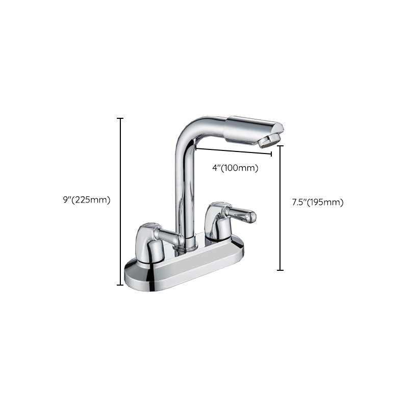 Avtoit | 2-Handle Modern Vessel Sink Faucet Three-Way Bathroom Faucet