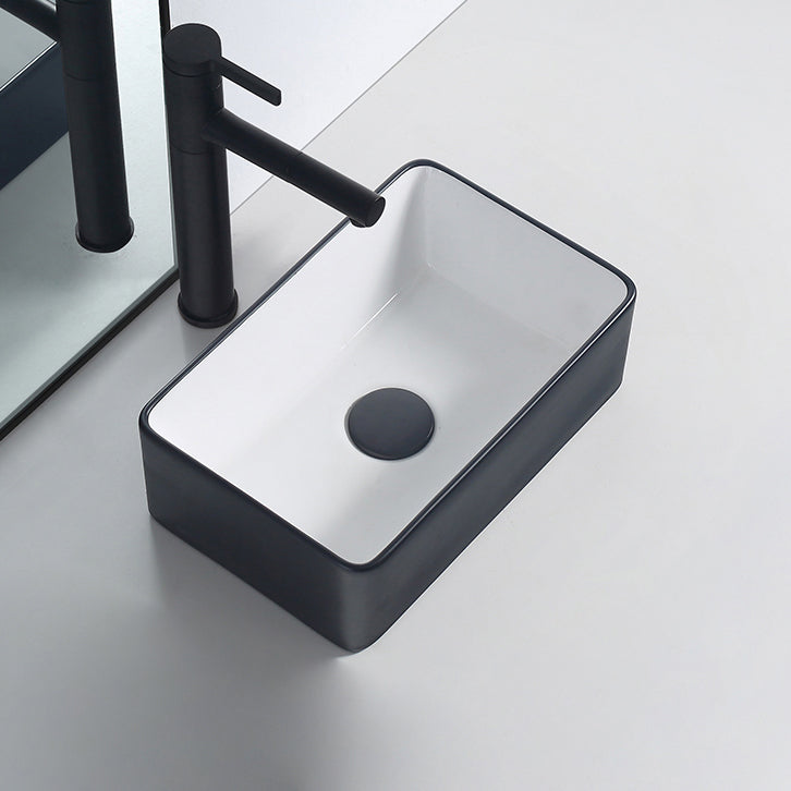 Avtoit | Modern porcelain floor washbasin Rectangular washbasin for the bathroom