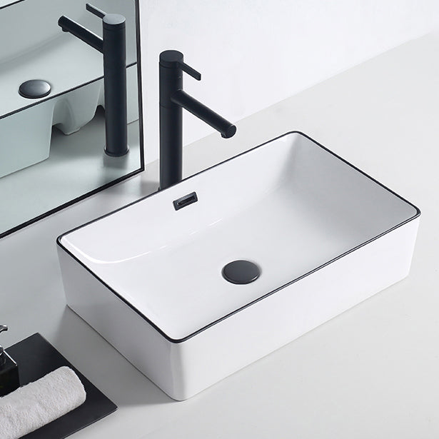 Avtoit | Modern porcelain floor washbasin Rectangular washbasin for the bathroom