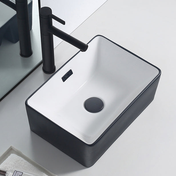 Avtoit | Modern porcelain floor washbasin Rectangular washbasin for the bathroom