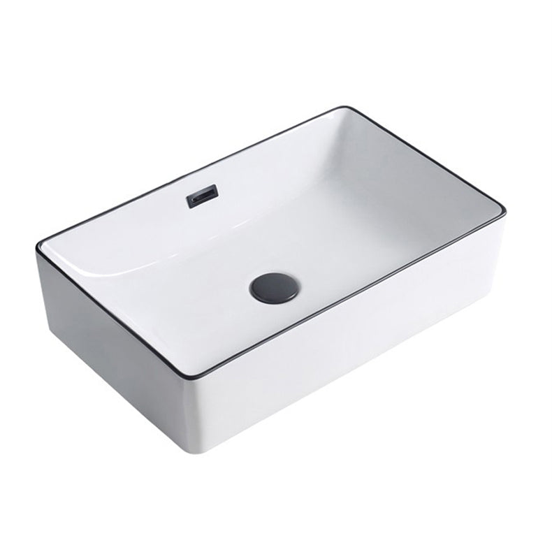 Avtoit | Modern porcelain floor washbasin Rectangular washbasin for the bathroom