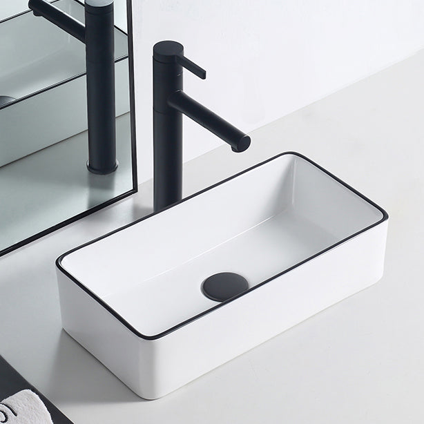 Avtoit | Modern porcelain floor washbasin Rectangular washbasin for the bathroom