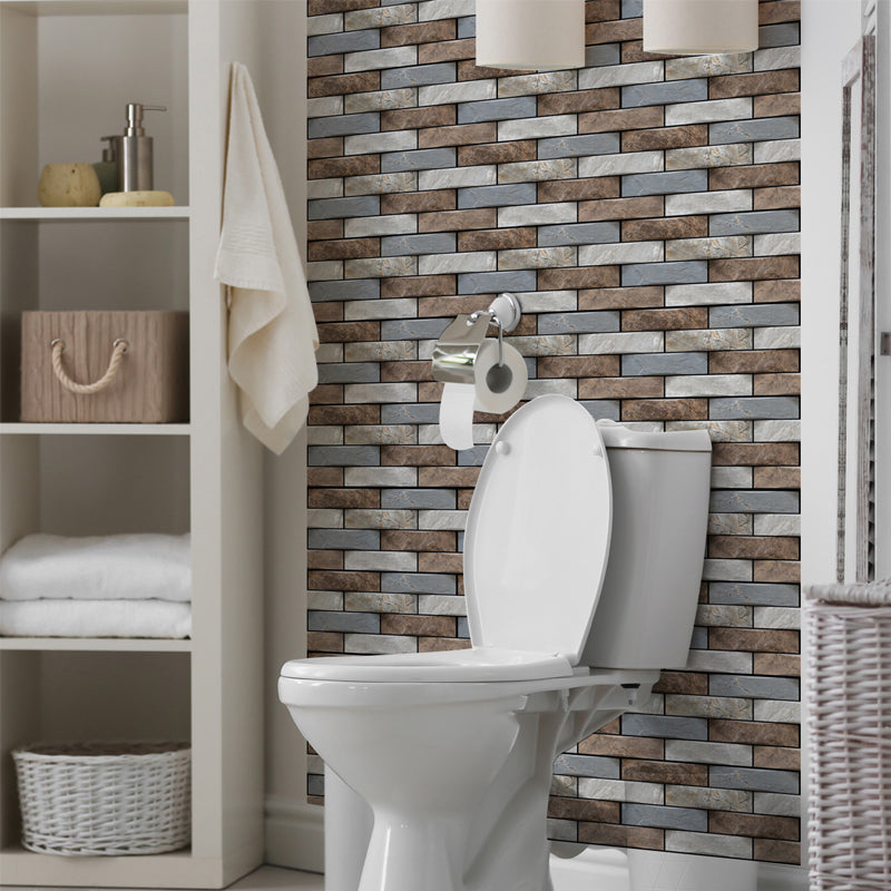 Avtoit | Modern PVC Field Tile/Single Tile Rectangular Peel and Stick Wall Tile
