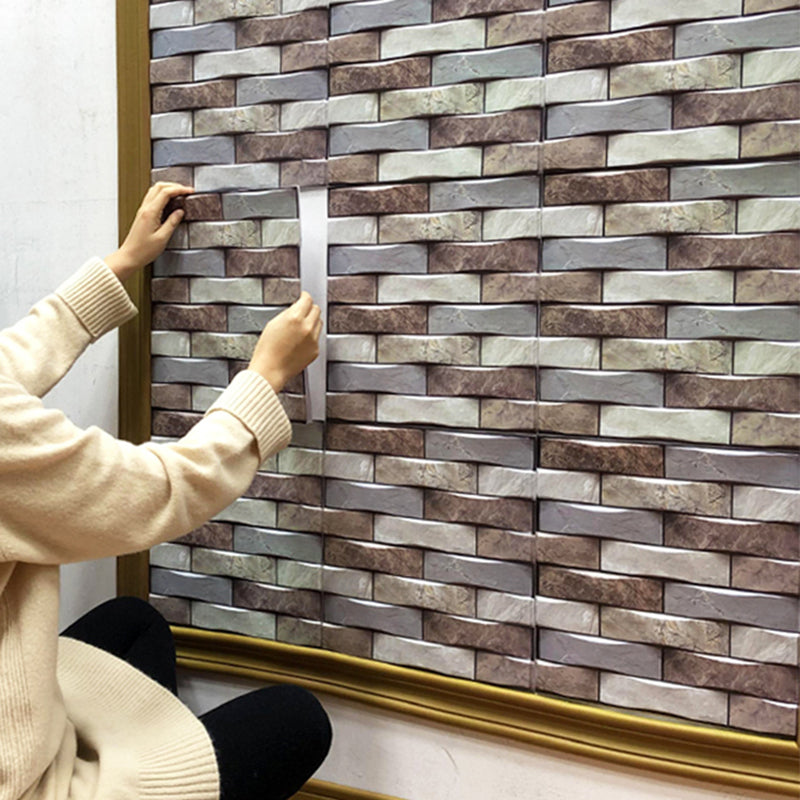 Avtoit | Modern PVC Field Tile/Single Tile Rectangular Peel and Stick Wall Tile