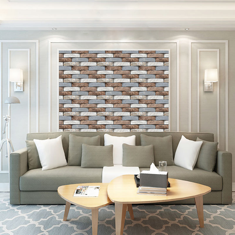 Avtoit | Modern PVC Field Tile/Single Tile Rectangular Peel and Stick Wall Tile