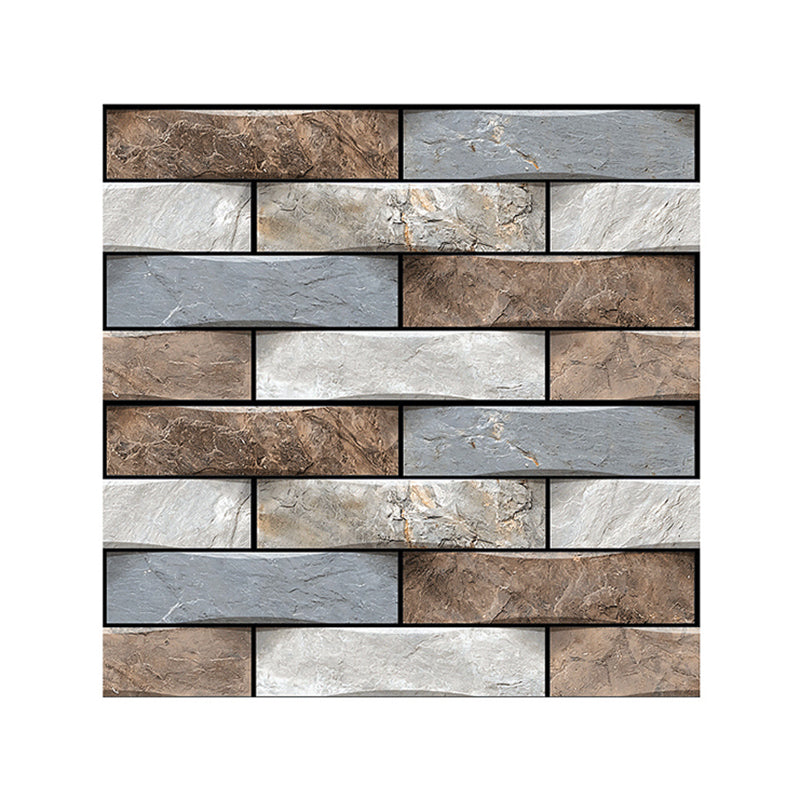 Avtoit | Modern PVC Field Tile/Single Tile Rectangular Peel and Stick Wall Tile