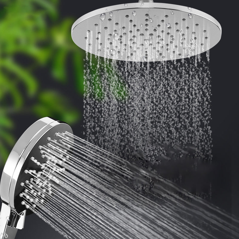 Avtoit | Ceiling and wall mounted showerhead combination round chrome spray head