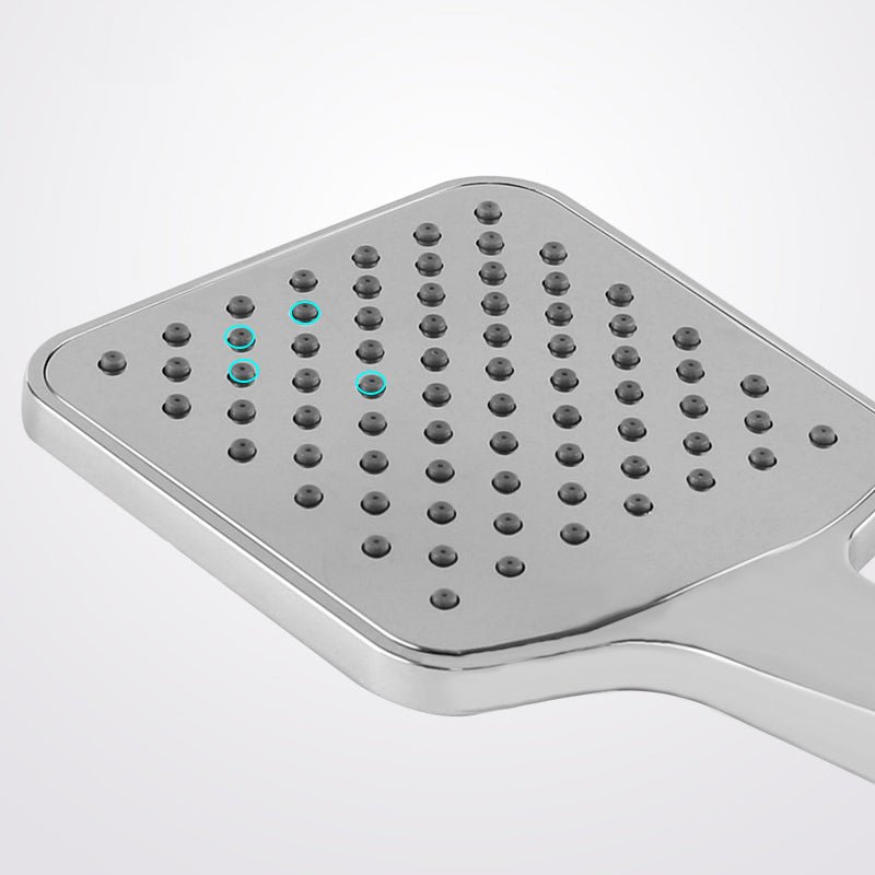 Avtoit | Chrome Square Shower Head Combination Wall Mounted and Ceiling Mounted Handheld Shower