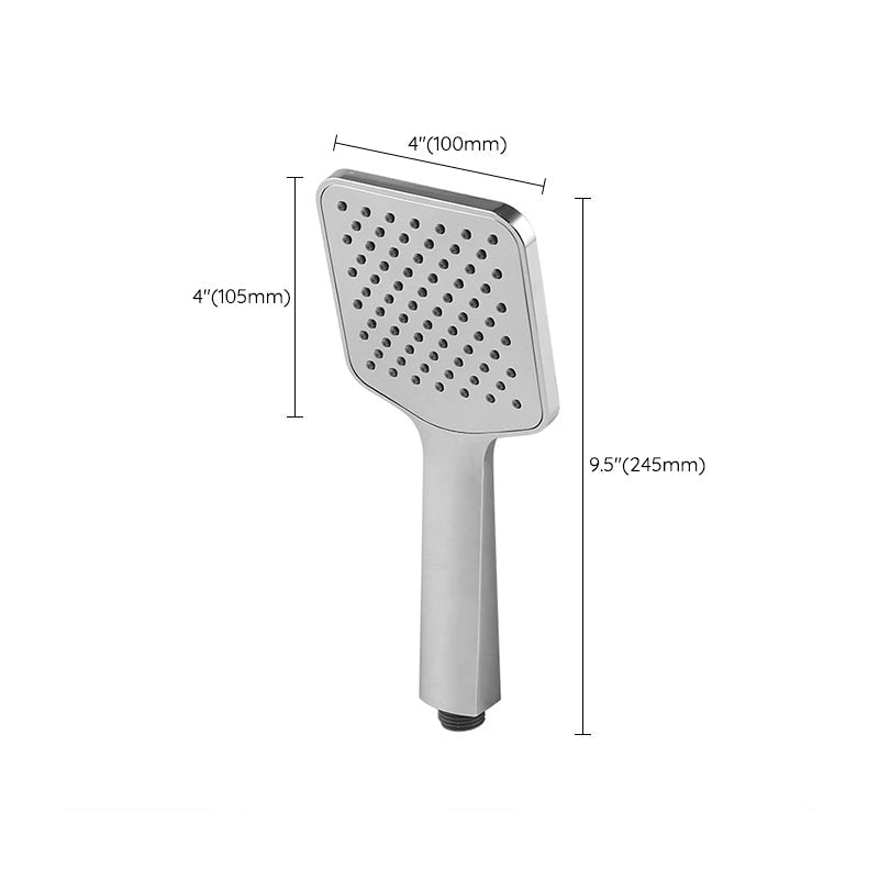 Avtoit | Chrome Square Shower Head Combination Wall Mounted and Ceiling Mounted Handheld Shower