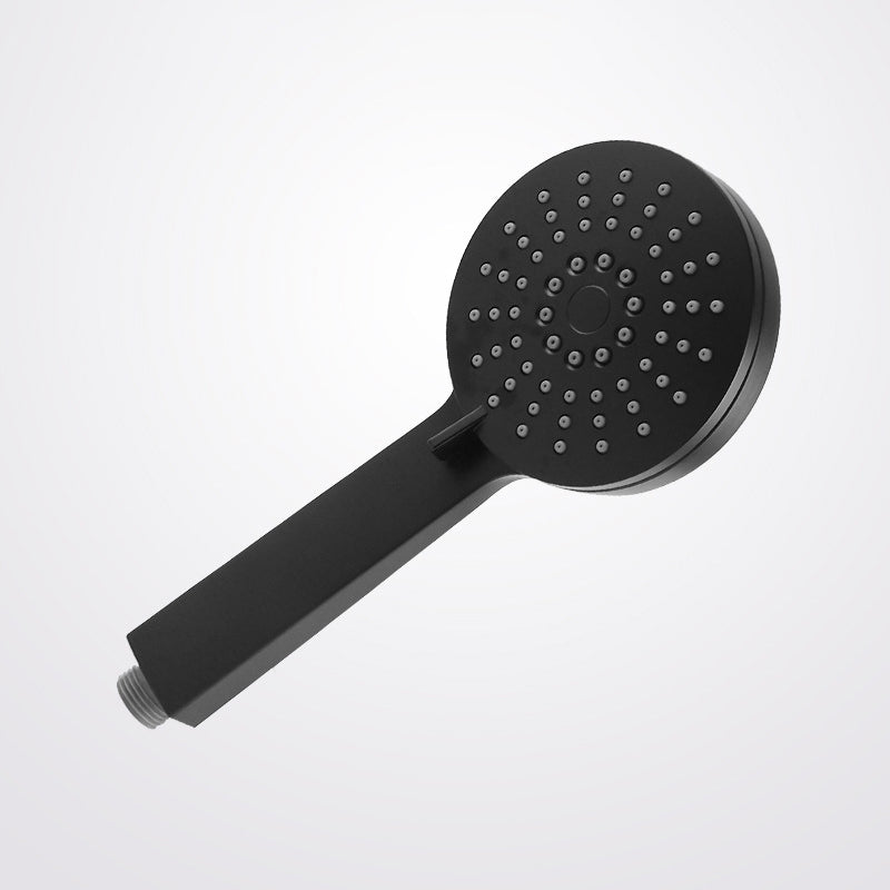 Avtoit | Contemporary Black Round Showerhead Combo Rain Shower Hand Shower