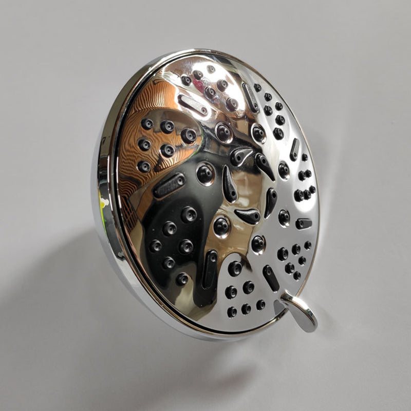 Avtoit | Round Fixed Shower Head Adjustable Spray Pattern Wall Mounted Shower Head
