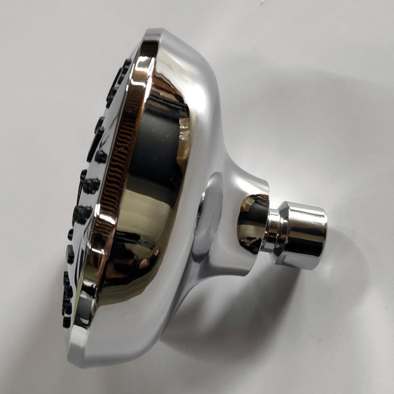 Avtoit | Round Fixed Shower Head Adjustable Spray Pattern Wall Mounted Shower Head