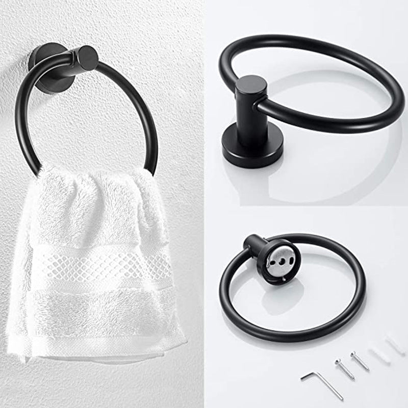 Avtoit | Traditional Bathroom Hardware Accessory Set Towel Ring/Bathrobe Hook/Towel Bar