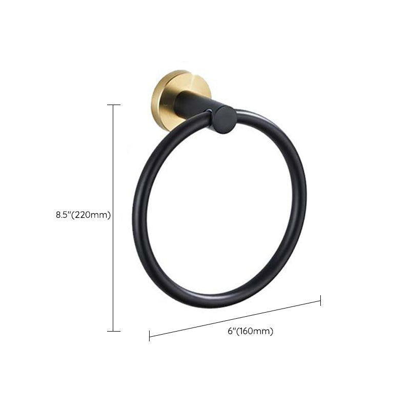 Avtoit | Traditional Bathroom Hardware Accessory Set Towel Ring/Bathrobe Hook/Towel Bar