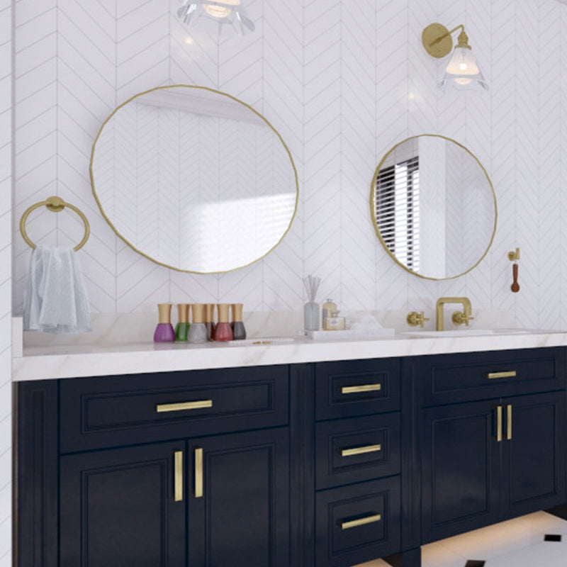 Avtoit | Traditional 2-piece bathroom hardware set towel ring/paper holder