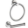 Avtoit | Traditional 2-piece bathroom hardware set towel ring/paper holder