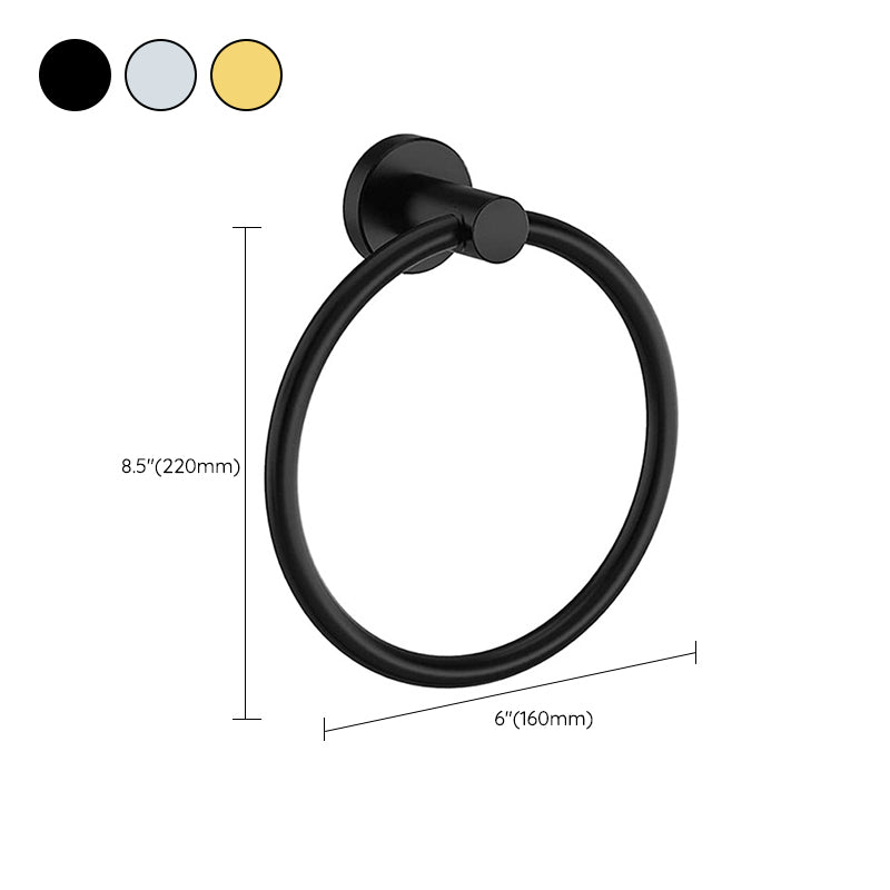 Avtoit | Traditional 2-piece bathroom hardware set towel ring/paper holder
