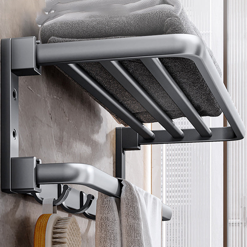 Avtoit | Modern Bathroom Accessories Hardware Set Gray Towel Bar Bathroom Shelf Bathroom Hardware Set
