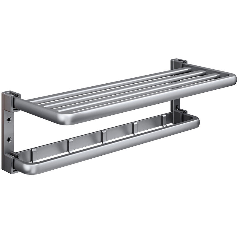 Avtoit | Modern Bathroom Accessories Hardware Set Gray Towel Bar Bathroom Shelf Bathroom Hardware Set