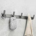 Avtoit | Matt gray bathroom accessory set bathroom shelf/towel holder & paper holder included