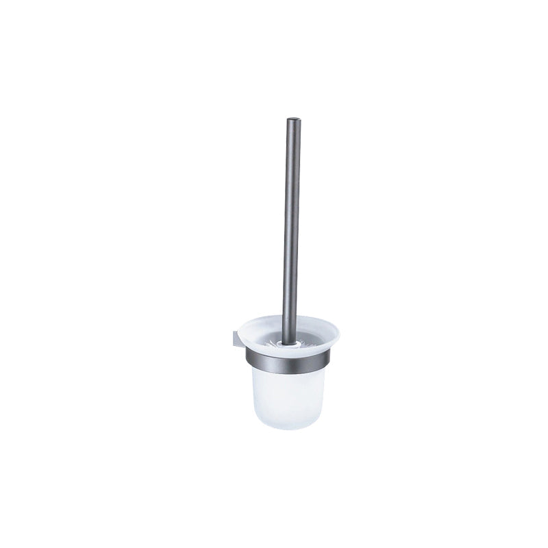 Avtoit | Matt gray bathroom accessory set bathroom shelf/towel holder & paper holder included