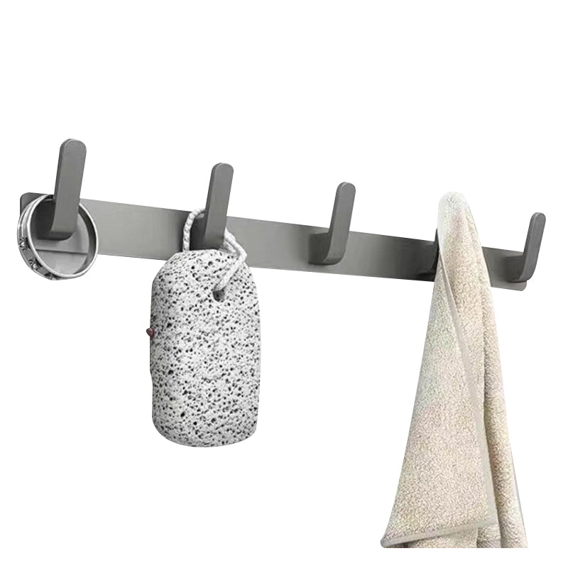 Avtoit | Matt gray bathroom accessory set bathroom shelf/towel holder & paper holder included
