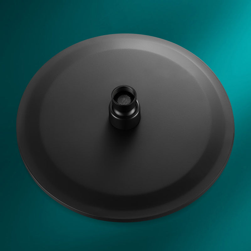 Avtoit | Black round fixed shower head Modern design wall-mounted shower head