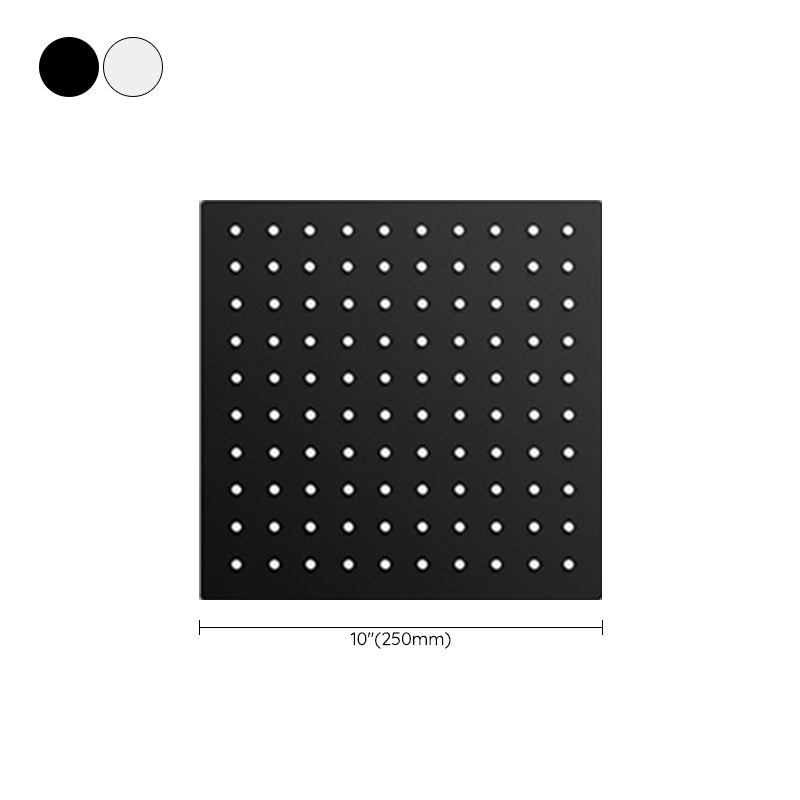 Avtoit | Black round fixed shower head Modern design wall-mounted shower head