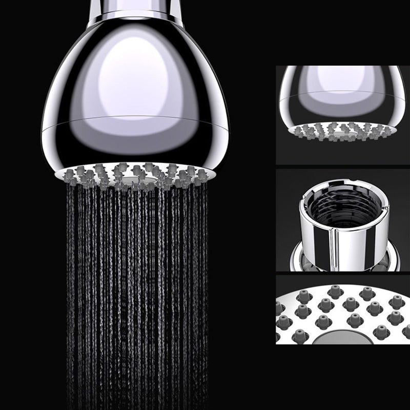 Avtoit | Silver Round Shower Head Standard Spray Pattern Wall Mounted Shower Head