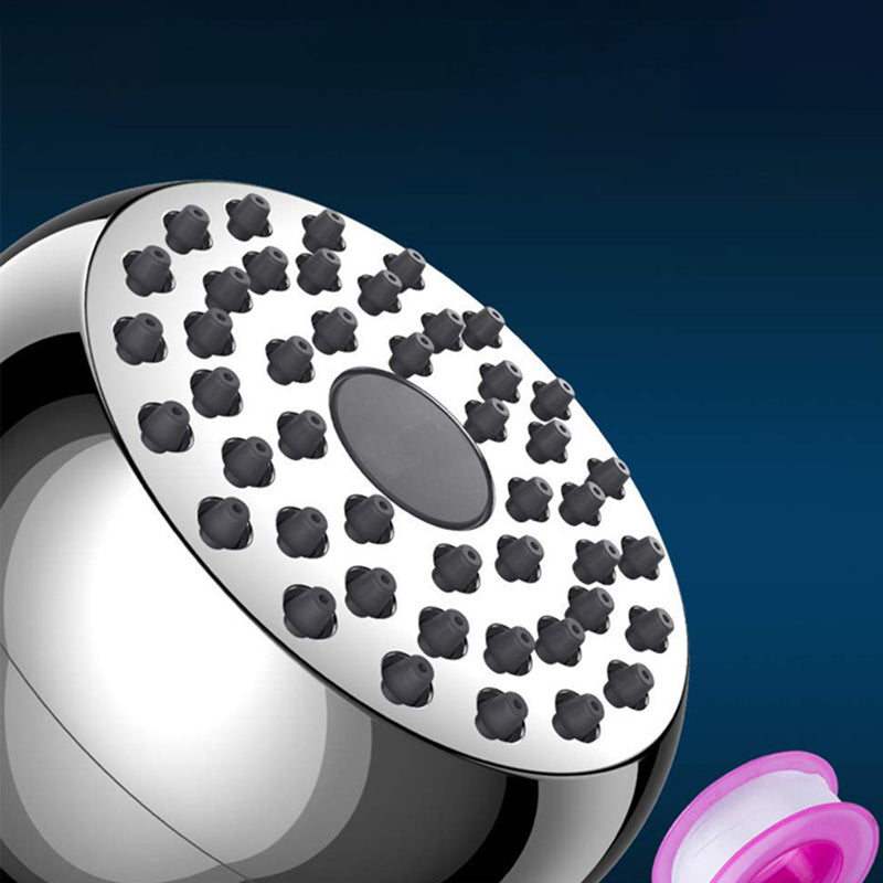 Avtoit | Silver Round Shower Head Standard Spray Pattern Wall Mounted Shower Head