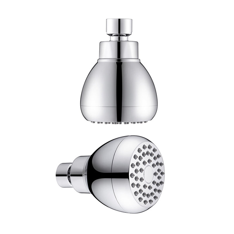 Avtoit | Silver Round Shower Head Standard Spray Pattern Wall Mounted Shower Head