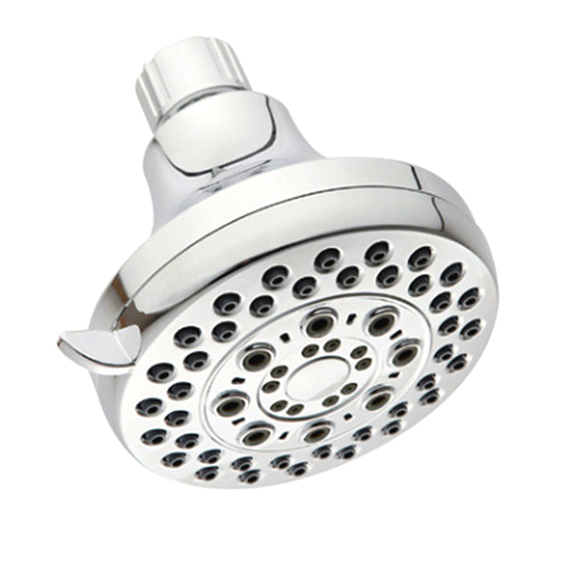 Avtoit | Silver Dual Shower Head Round Rainfall Wall-Mounted Shower Head