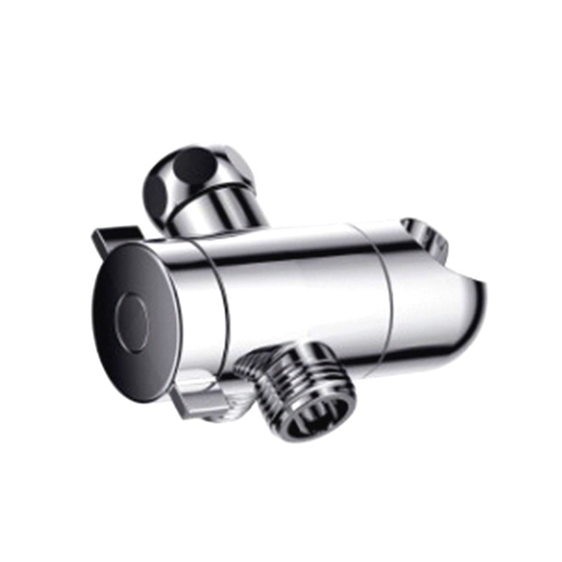 Avtoit | Silver Dual Shower Head Round Rainfall Wall-Mounted Shower Head