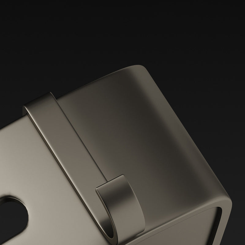 Avtoit | Contemporary Aluminum Bathroom Accessory Set Gray Bath Shelf