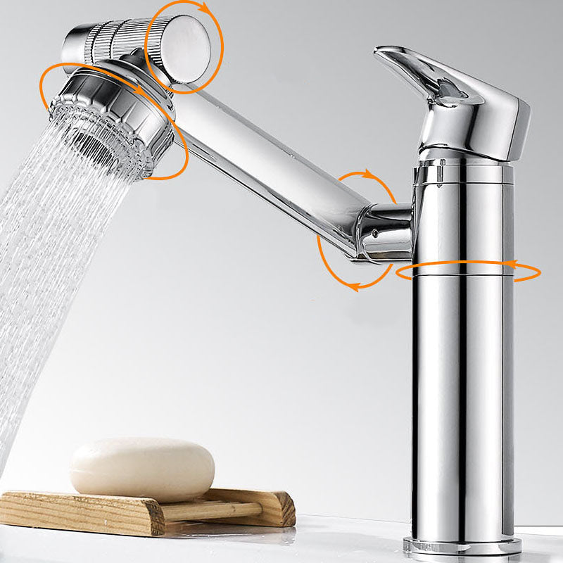 Avtoit | Glam Style Faucet Single Handle Basin Mixer with Waterfall Spout