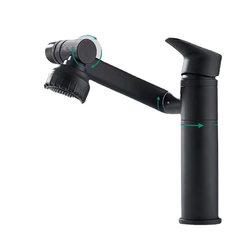 Avtoit | Glam Style Faucet Single Handle Basin Mixer with Waterfall Spout